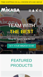 Mobile Screenshot of mikasasports.com